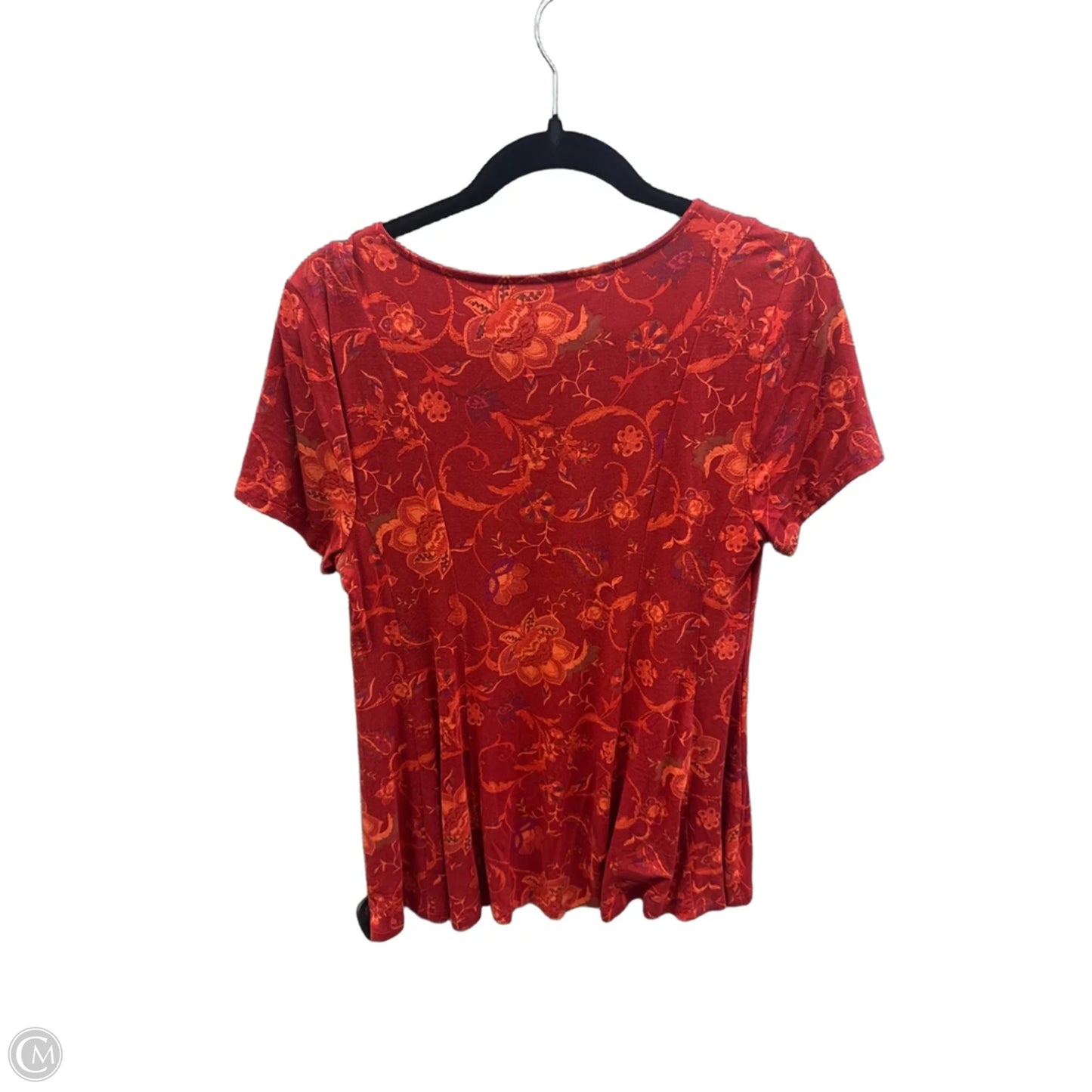 Top Short Sleeve By Torrid In Red, Size: M