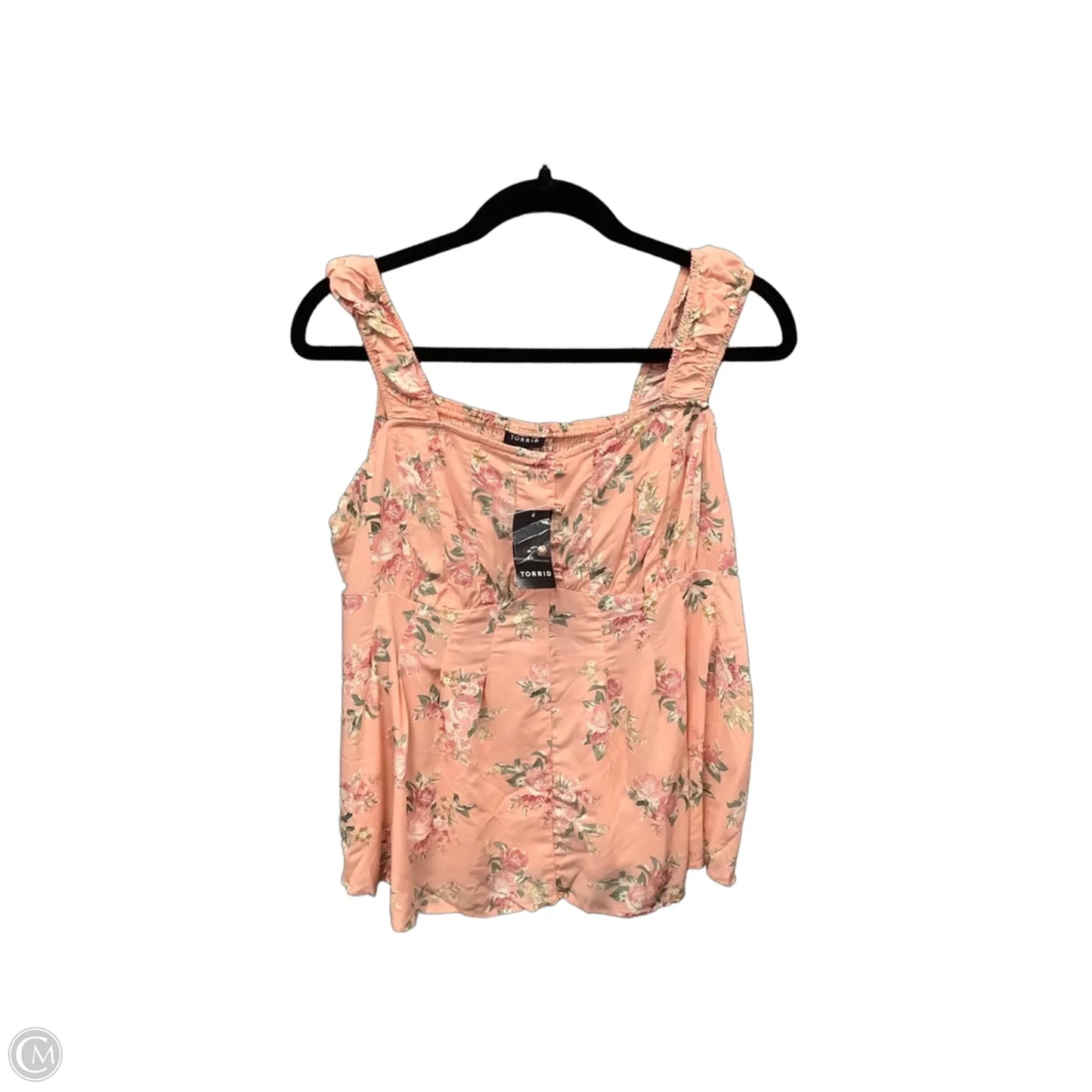 Top Sleeveless By Torrid In Pink, Size: M