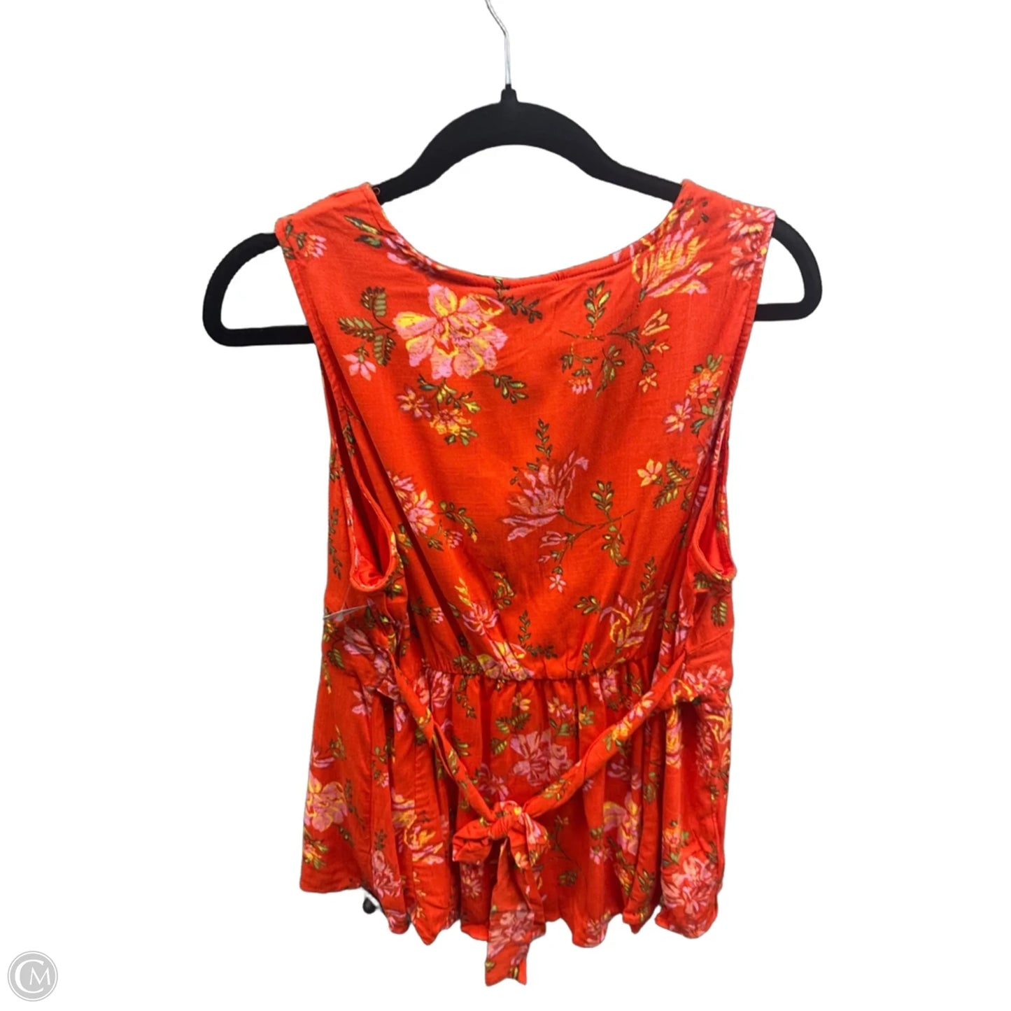 Top Sleeveless By Torrid In Orange, Size: L