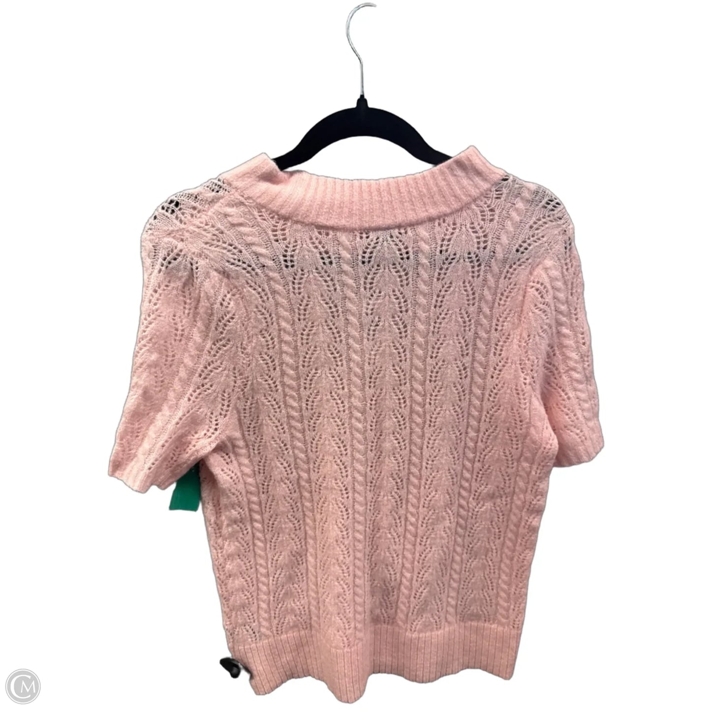 Sweater Short Sleeve By Torrid In Pink, Size: M