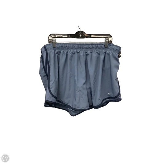 Athletic Shorts By Nike In Blue, Size: 2x
