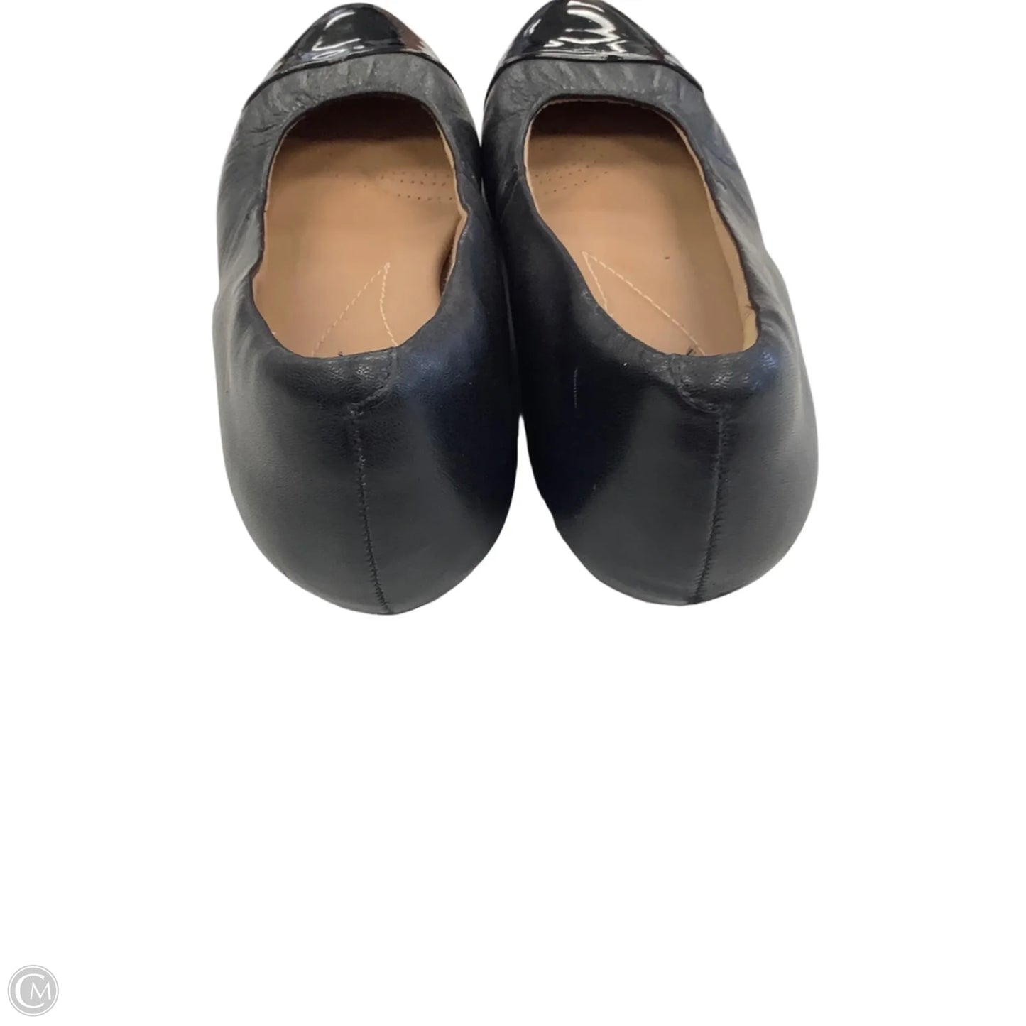 Shoes Flats By Clarks In Black, Size: 11