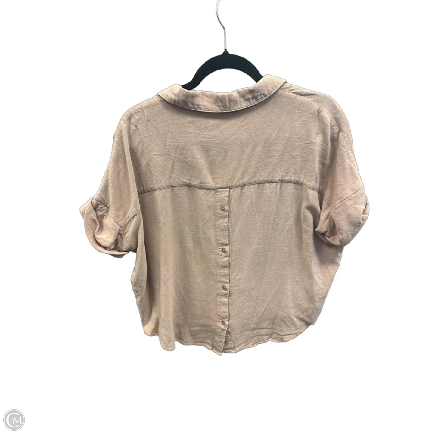Top Short Sleeve By Mod Ref In Pink, Size: S