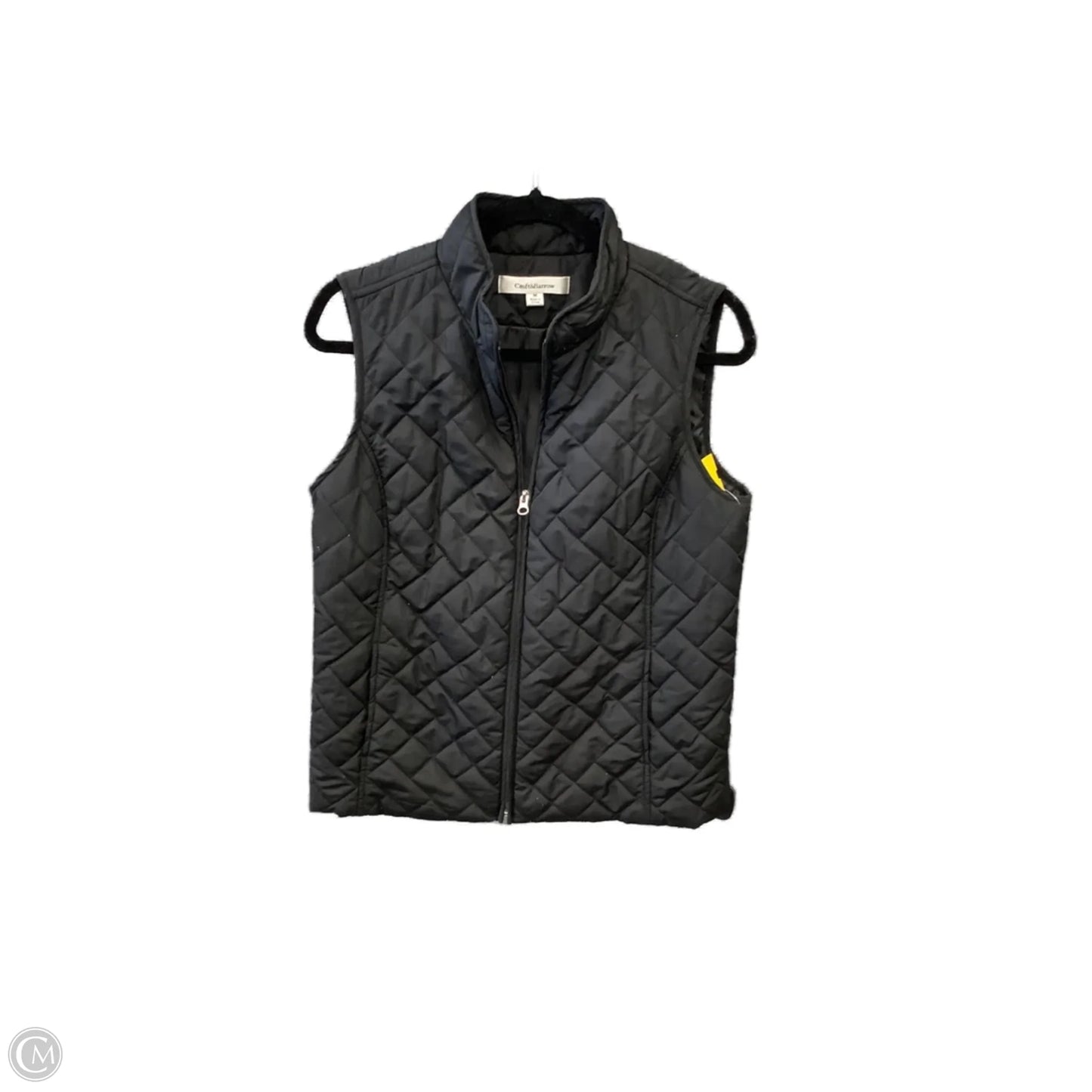 Vest Puffer & Quilted By Croft And Barrow In Black, Size: M