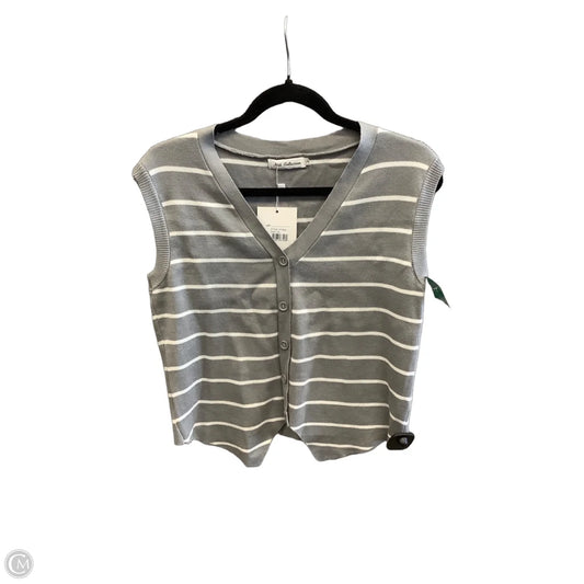 Vest Other By Clothes Mentor In Grey, Size: L
