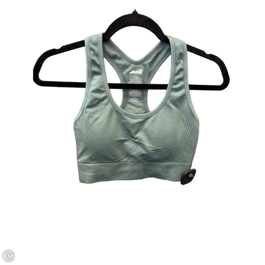 Athletic Bra By Avia In Green, Size: M