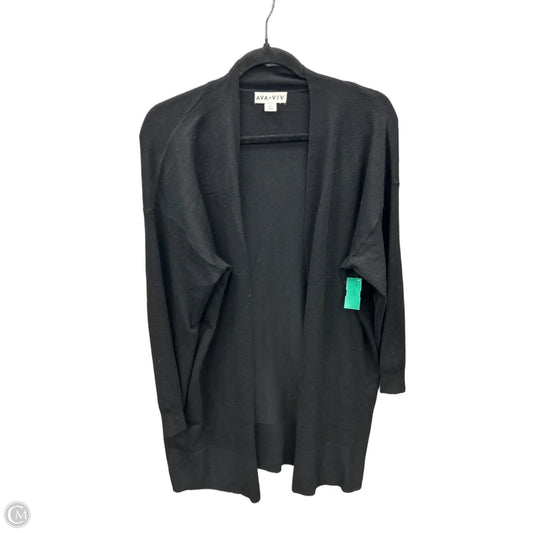 Cardigan By Ava & Viv In Black, Size: Xxl