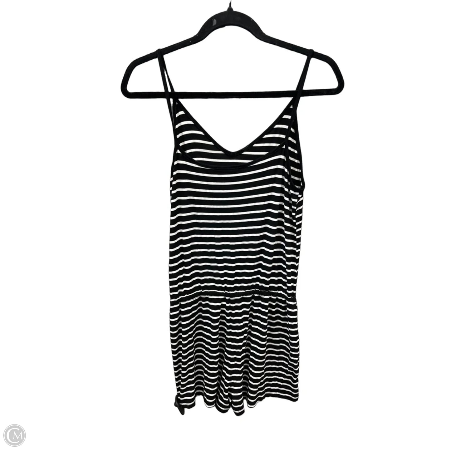 Romper By Clothes Mentor In Striped Pattern, Size: M