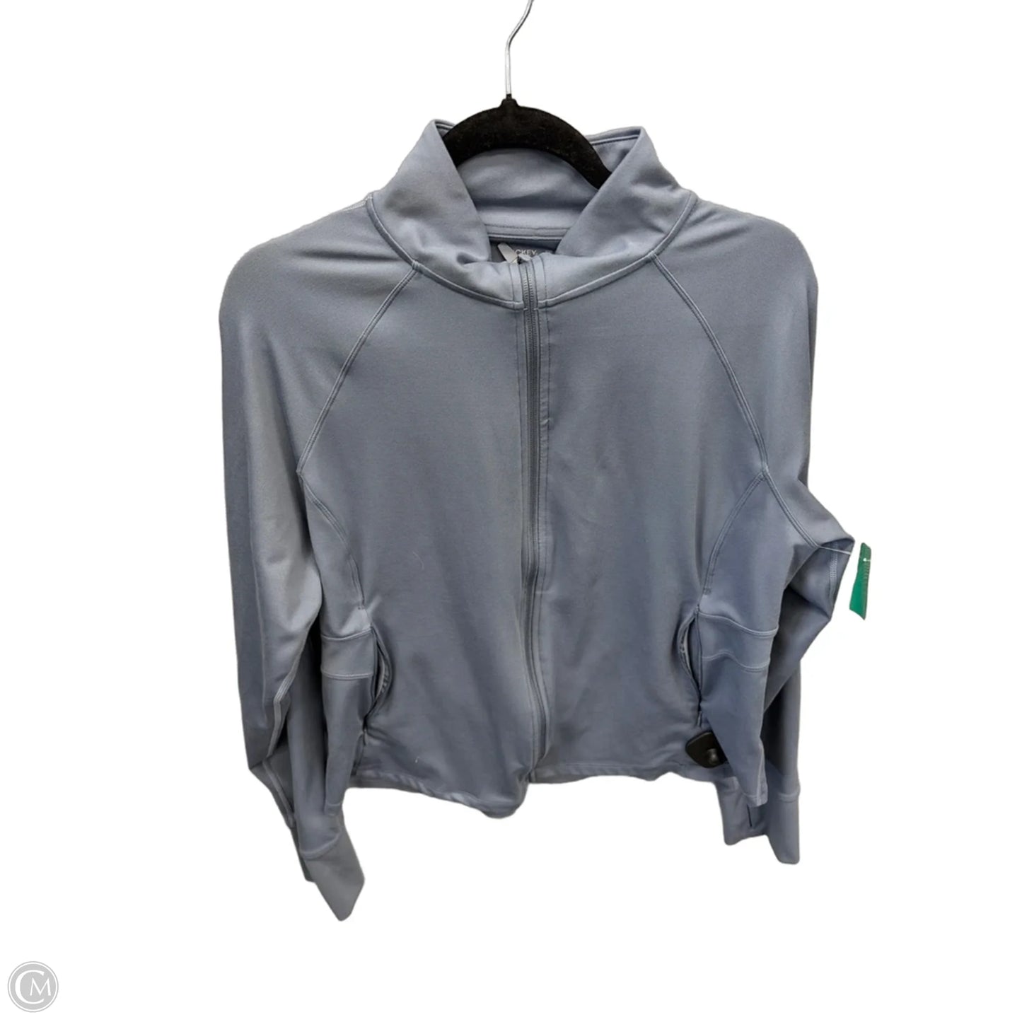 Athletic Jacket By Jockey In Blue, Size: Xxl