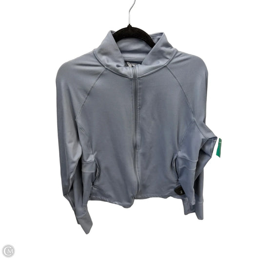 Athletic Jacket By Jockey In Blue, Size: Xxl