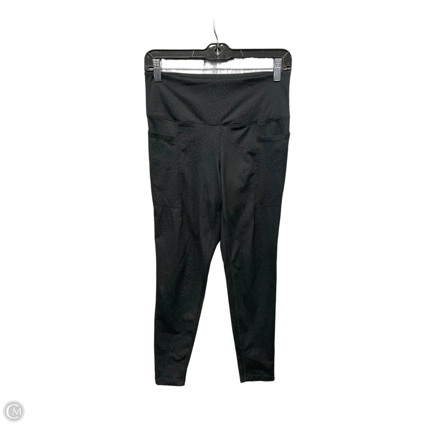 Athletic Leggings By Danskin In Black, Size: M