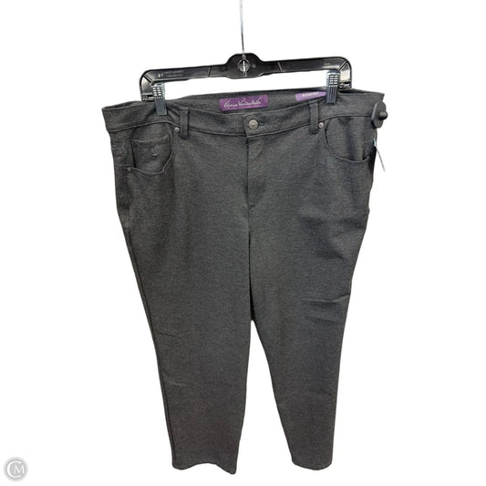 Pants Other By Gloria Vanderbilt In Grey, Size: 18