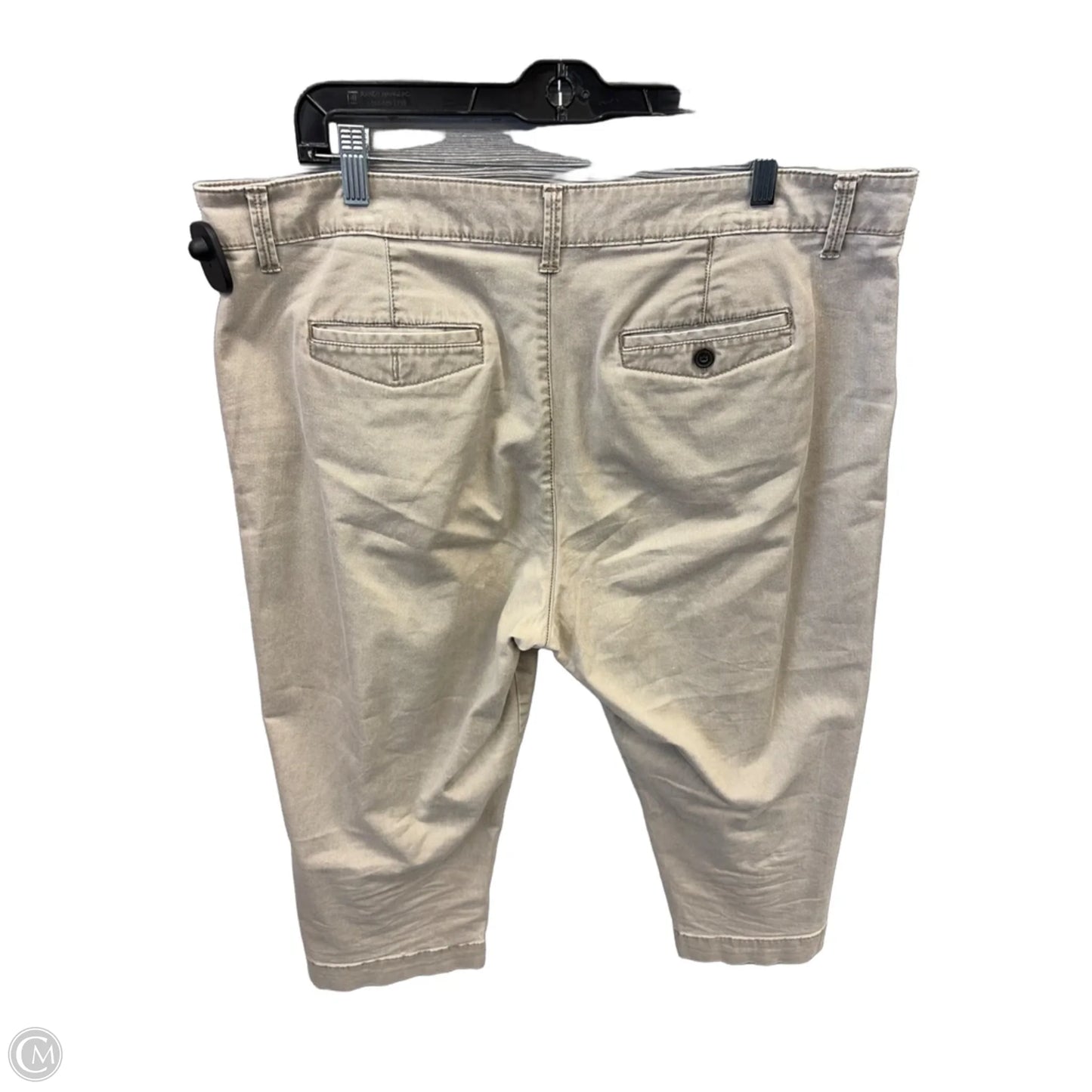 Capris By Sonoma In Tan, Size: 16