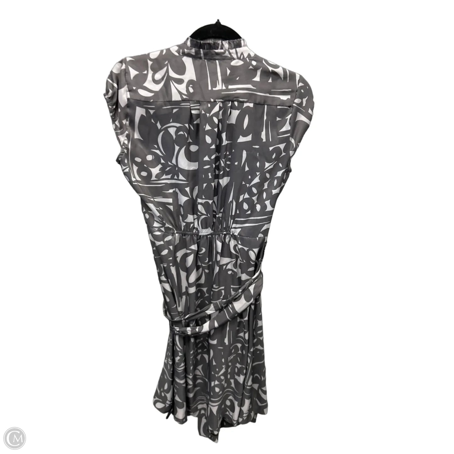 Dress Casual Midi By Banana Republic In Grey, Size: M