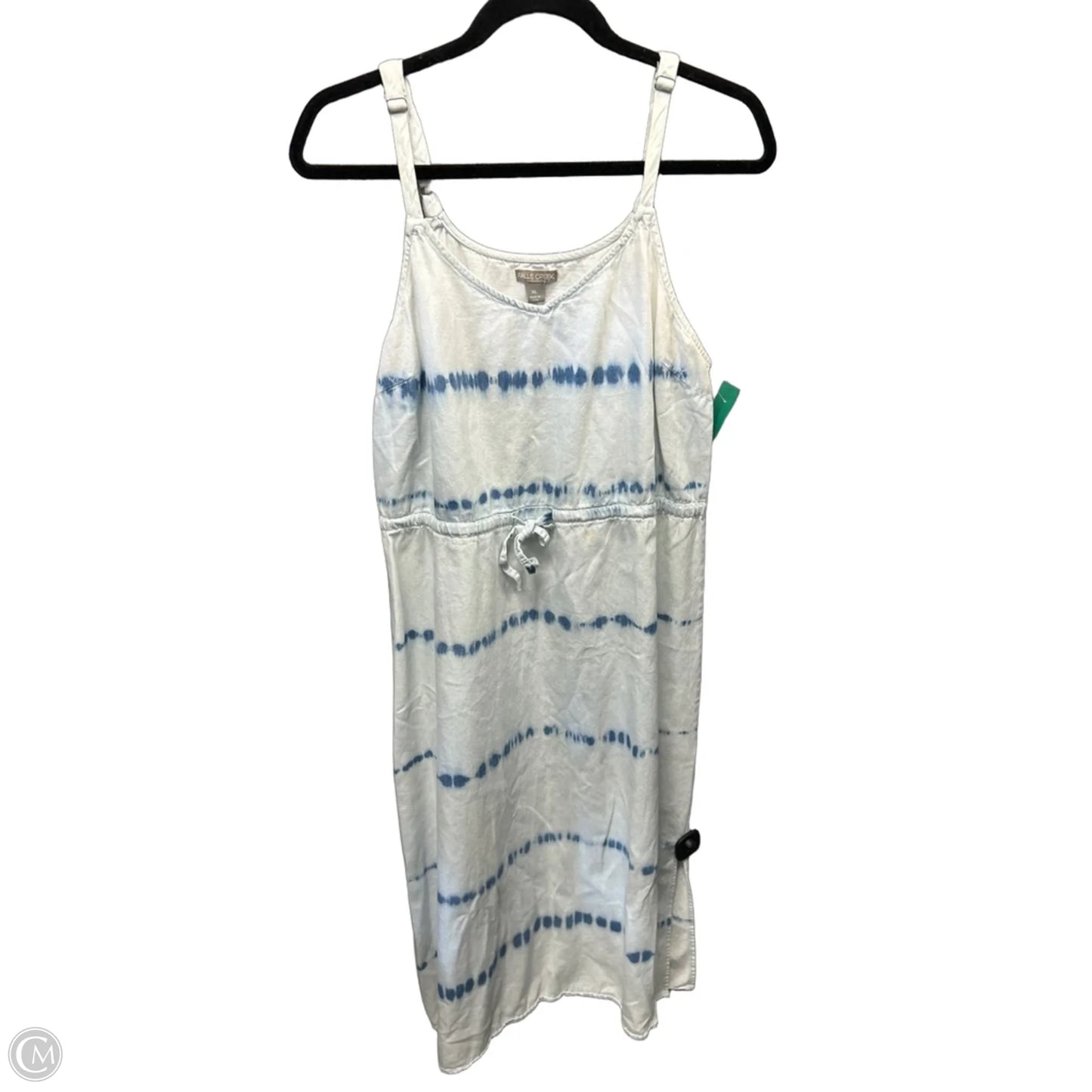 Dress Casual Midi By Falls Creek In Blue, Size: Xl