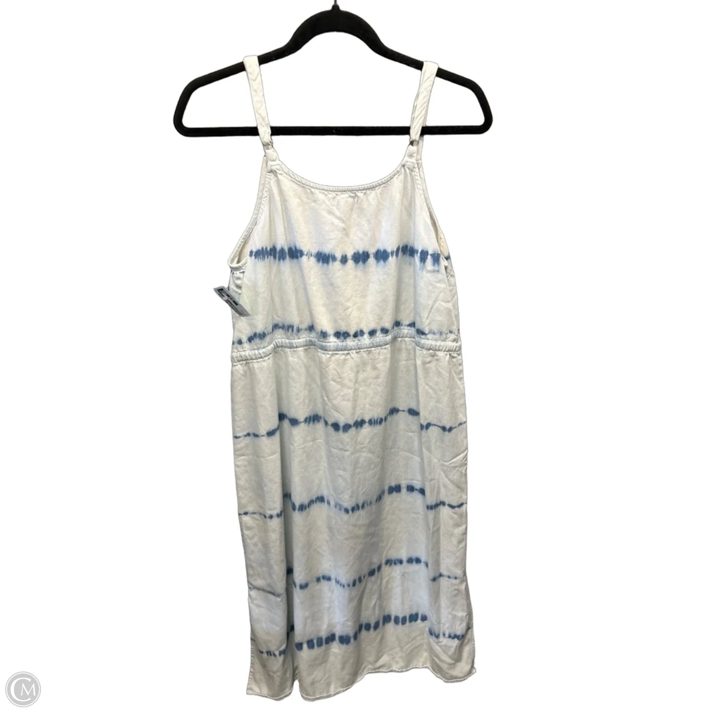 Dress Casual Midi By Falls Creek In Blue, Size: Xl