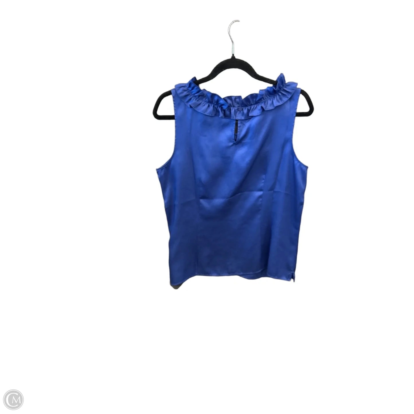 Blouse Sleeveless By Talbots In Blue, Size: Lp