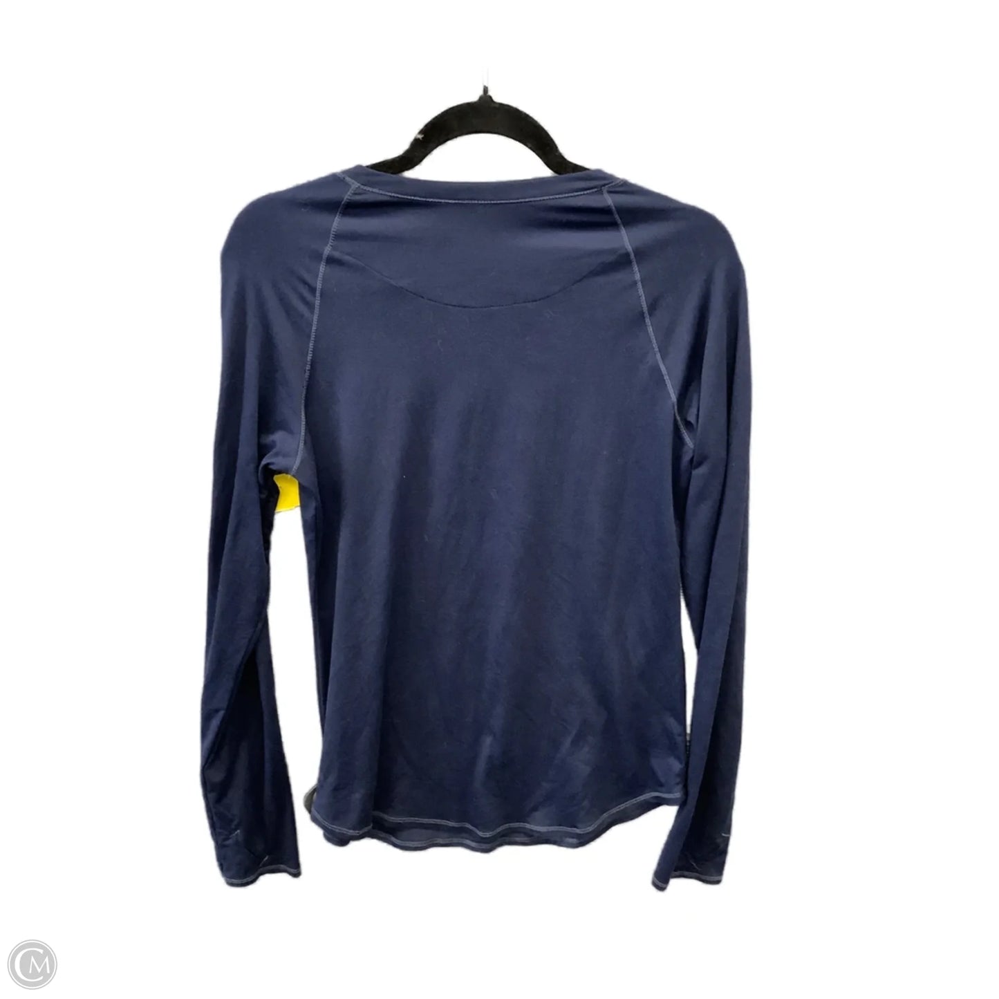 Top Long Sleeve By Cuddl Duds In Blue, Size: M