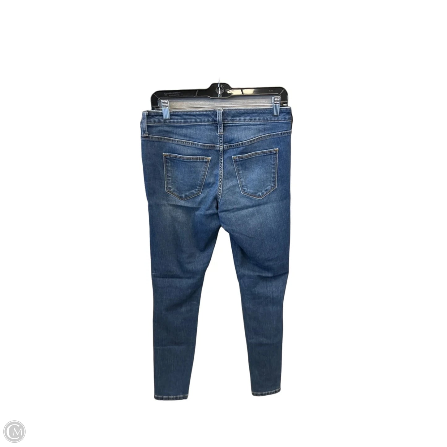 Jeans Skinny By Universal Thread In Blue Denim, Size: 4