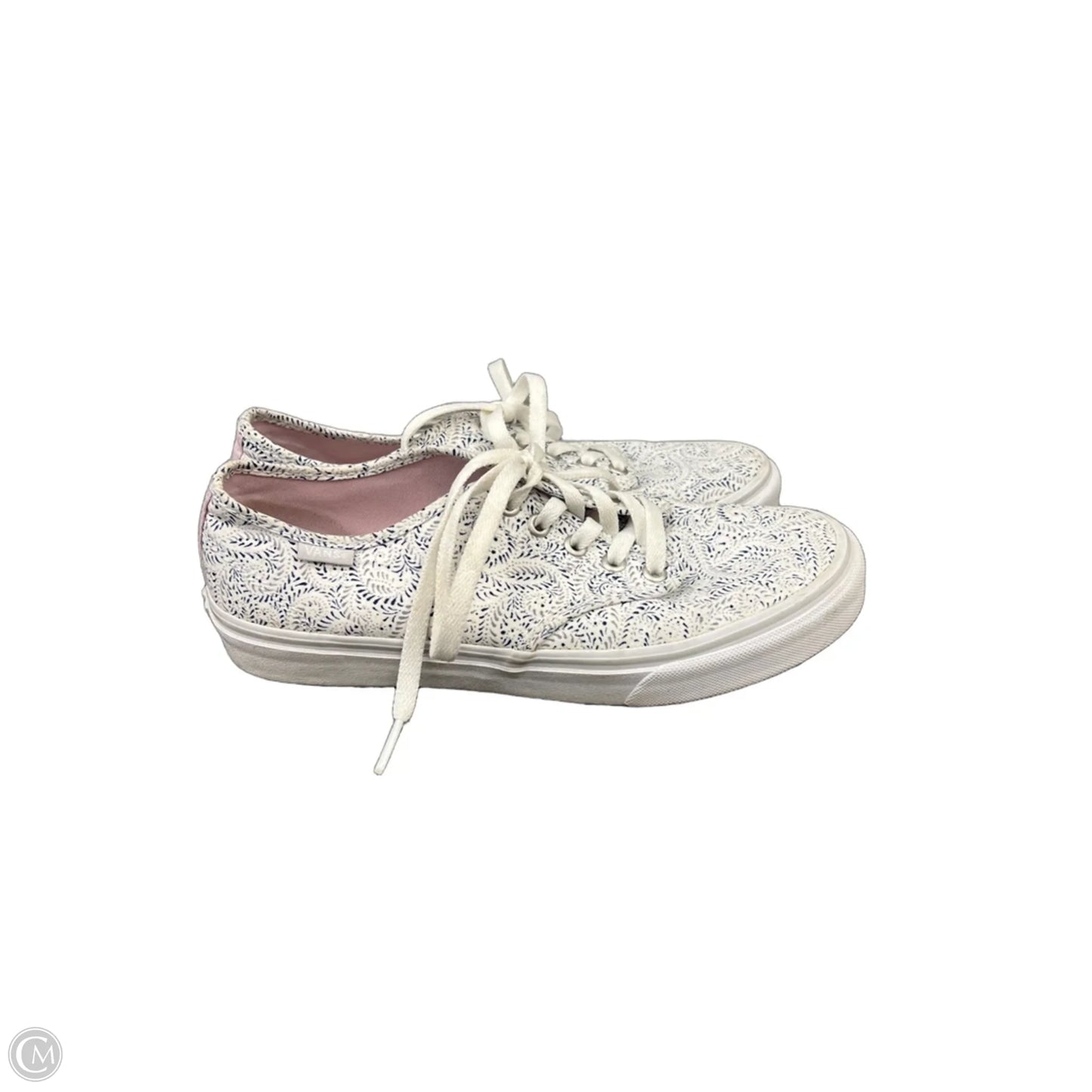 Shoes Sneakers By Vans In White, Size: 8.5