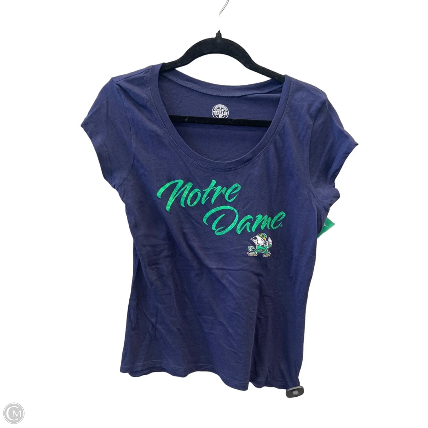 Top Short Sleeve By Clothes Mentor In Blue, Size: M