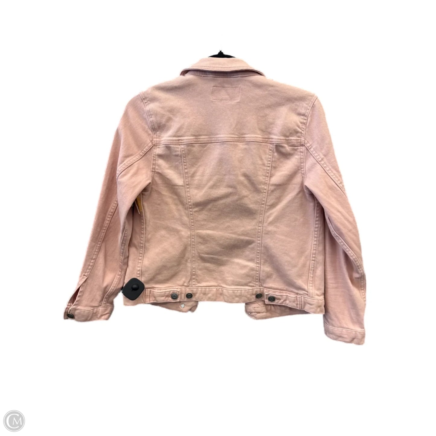 Jacket Denim By Time And Tru In Pink Denim, Size: Xs