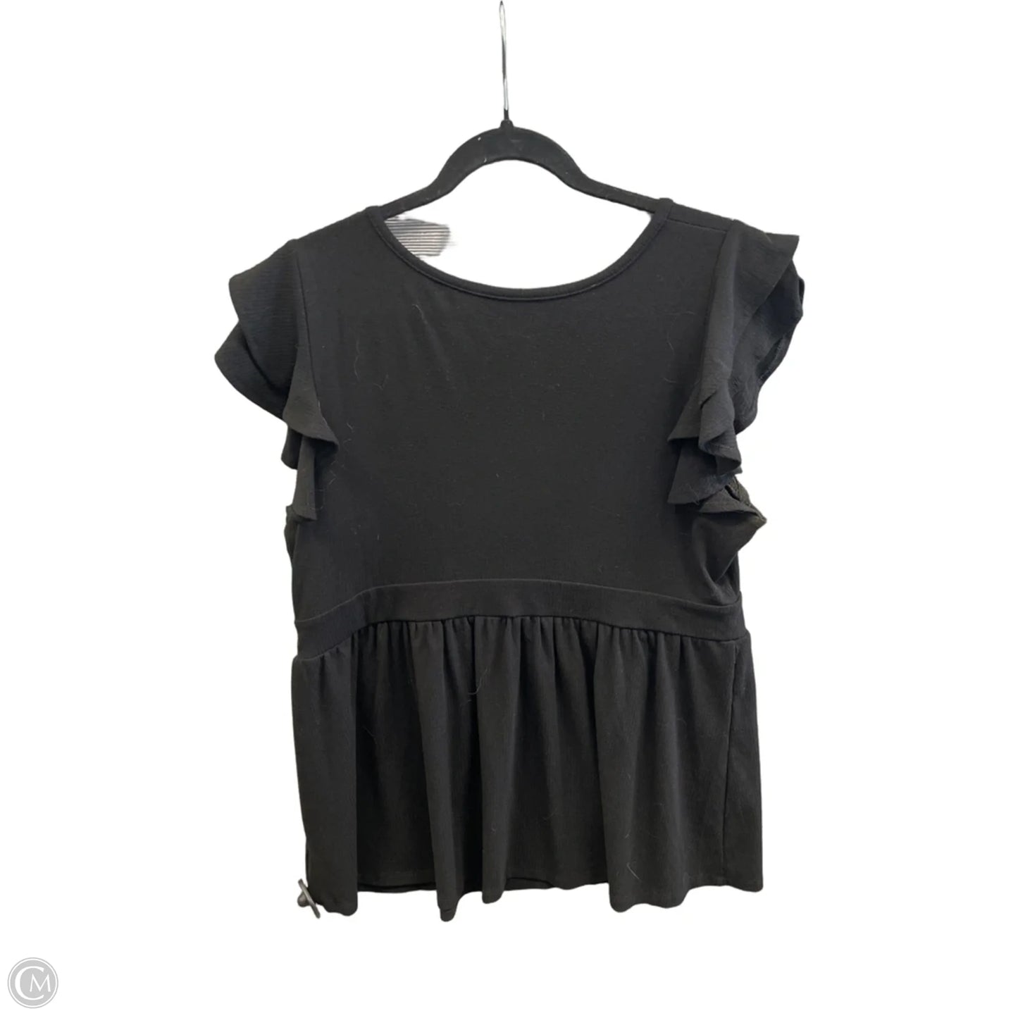 Top Short Sleeve By Torrid In Black, Size: 1x