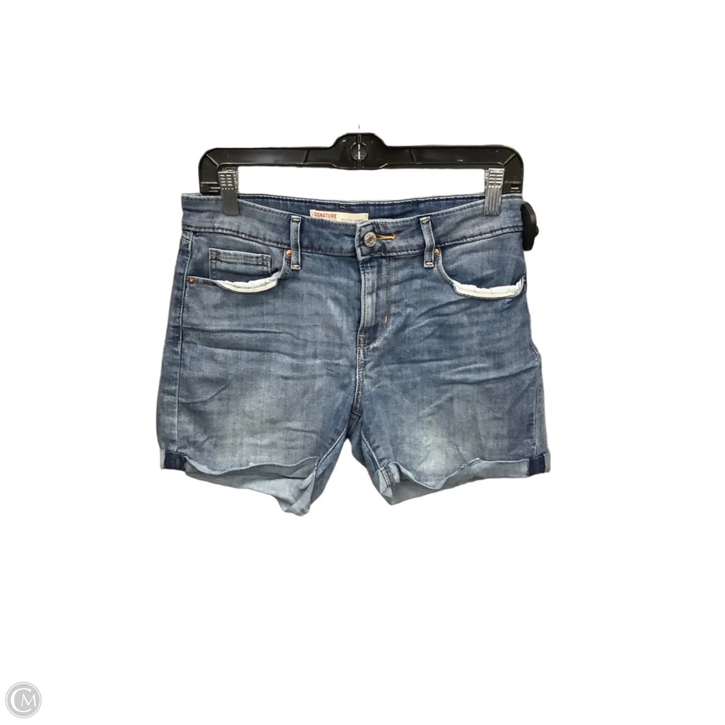Shorts By Levis Signature In Blue Denim, Size: 4