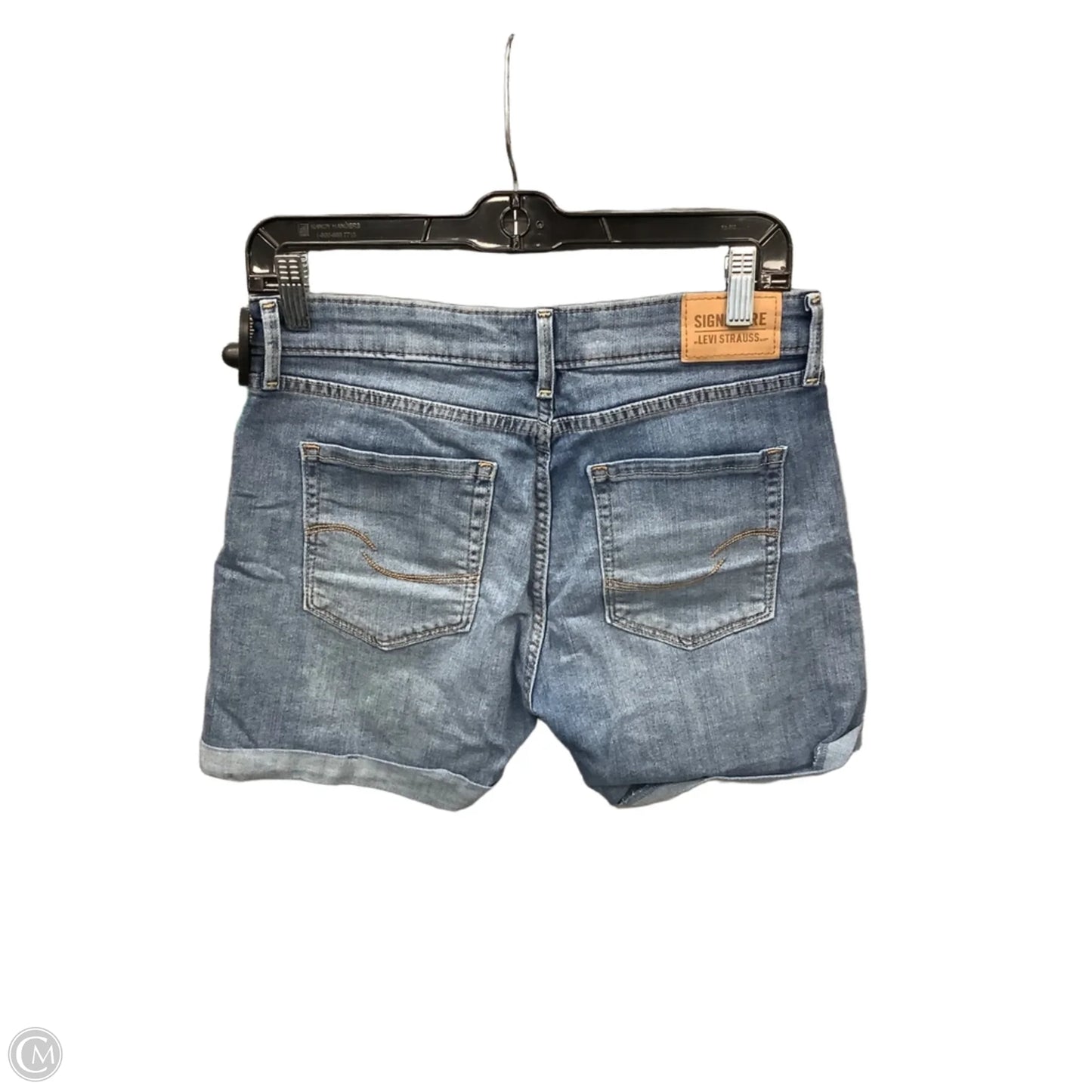 Shorts By Levis Signature In Blue Denim, Size: 4