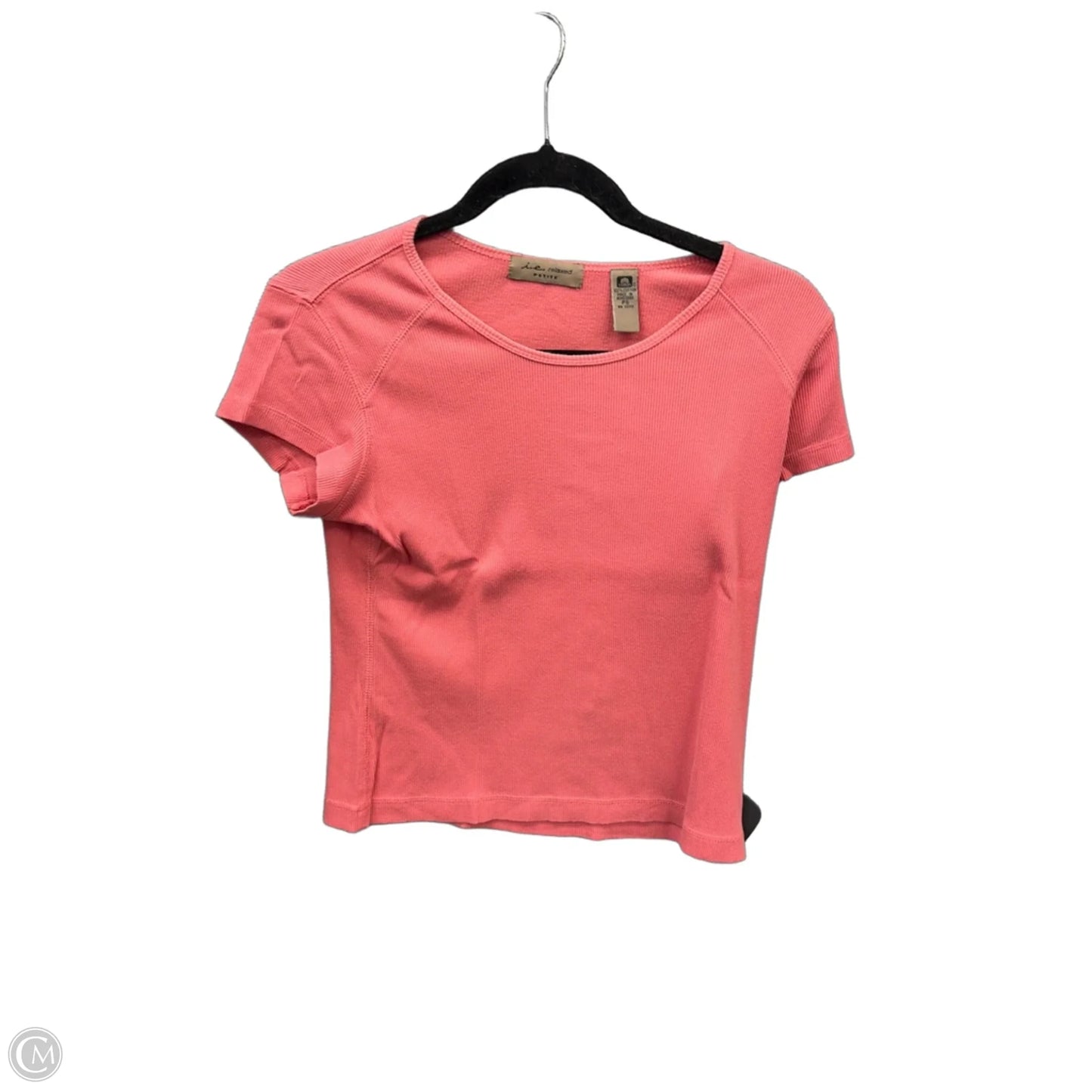 Top Short Sleeve Basic By Clothes Mentor In Pink, Size: Sp