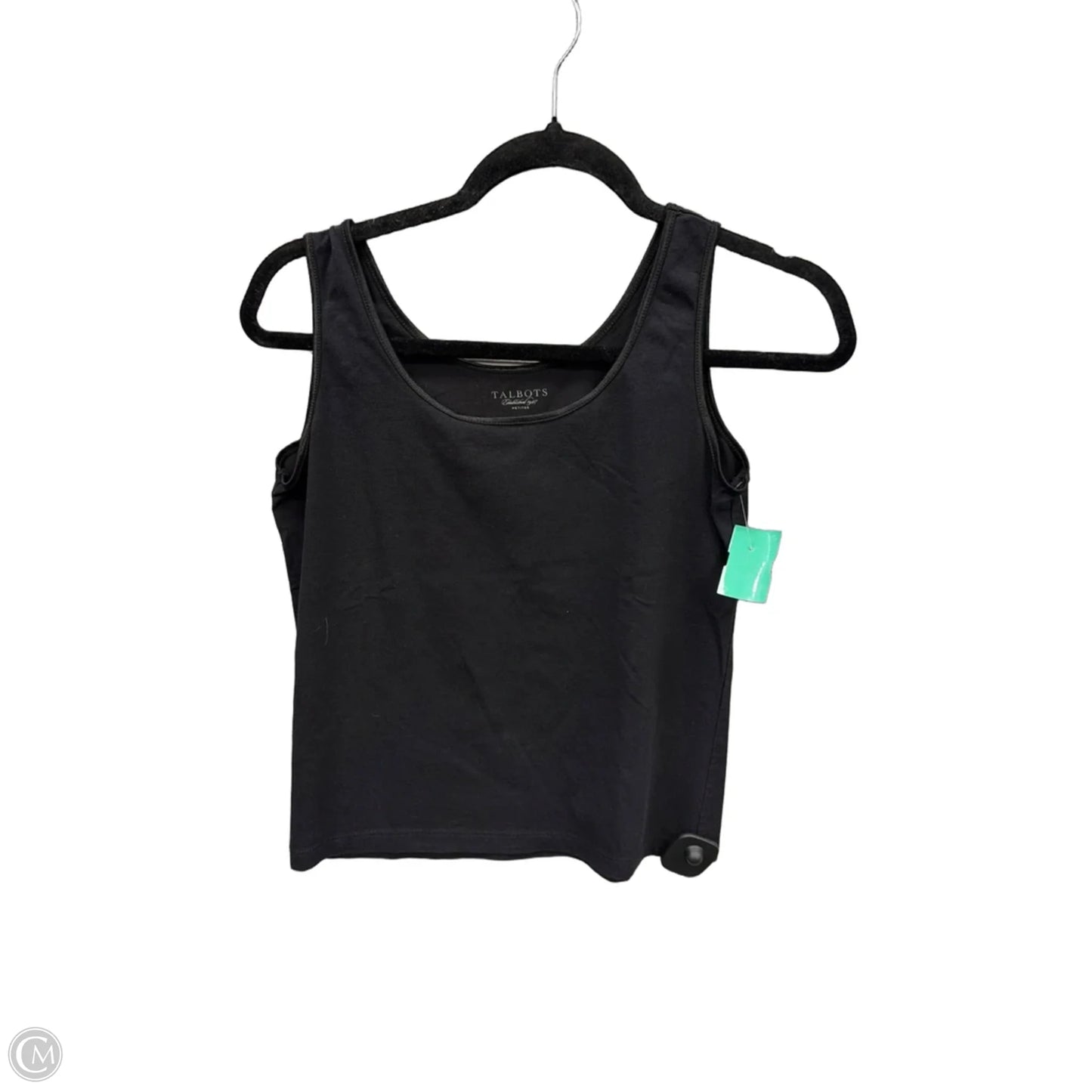 Top Sleeveless Basic By Talbots In Black, Size: S
