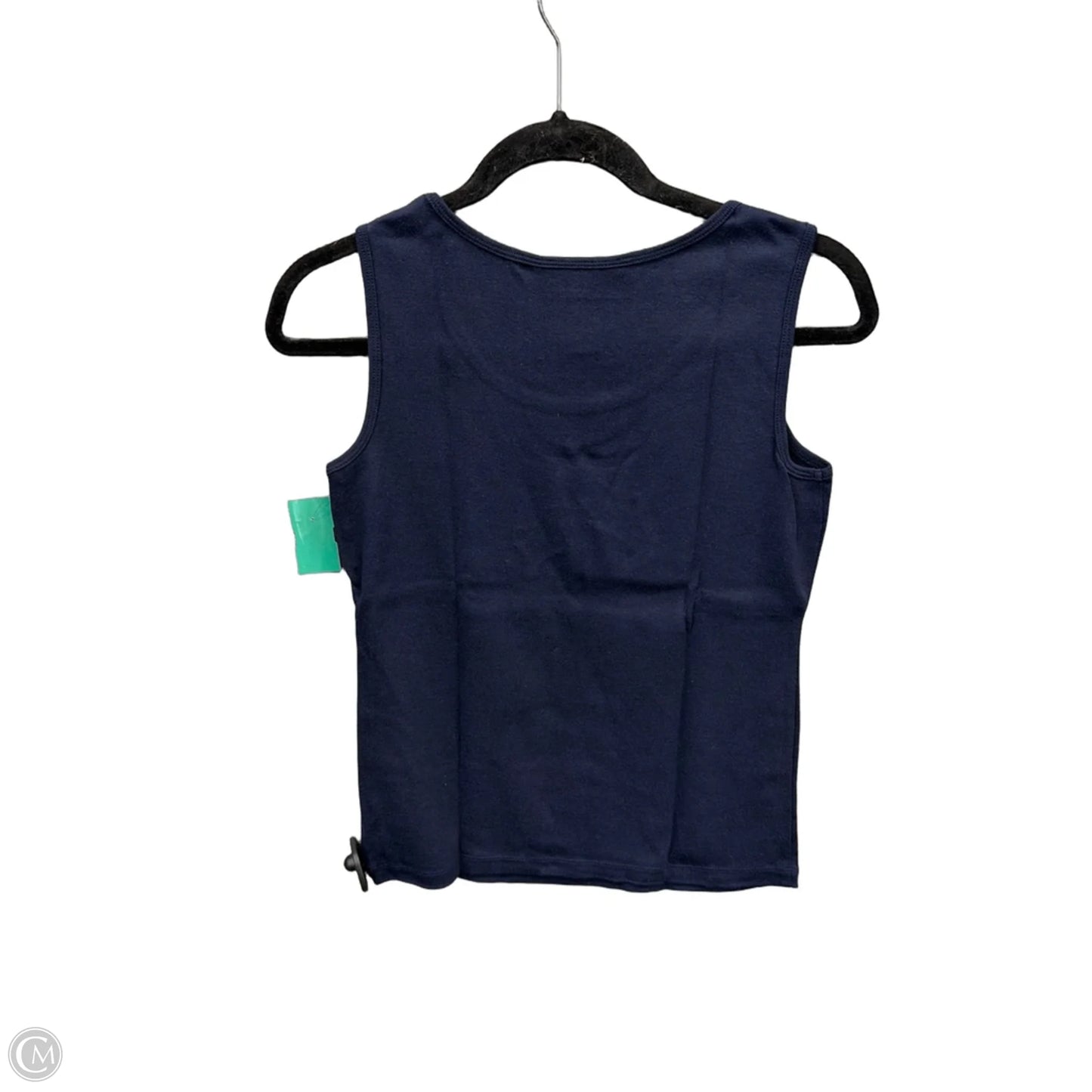 Top Sleeveless By Karen Scott In Blue, Size: Sp