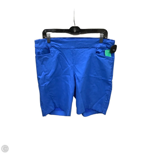Shorts By Terra & Sky In Blue, Size: 14