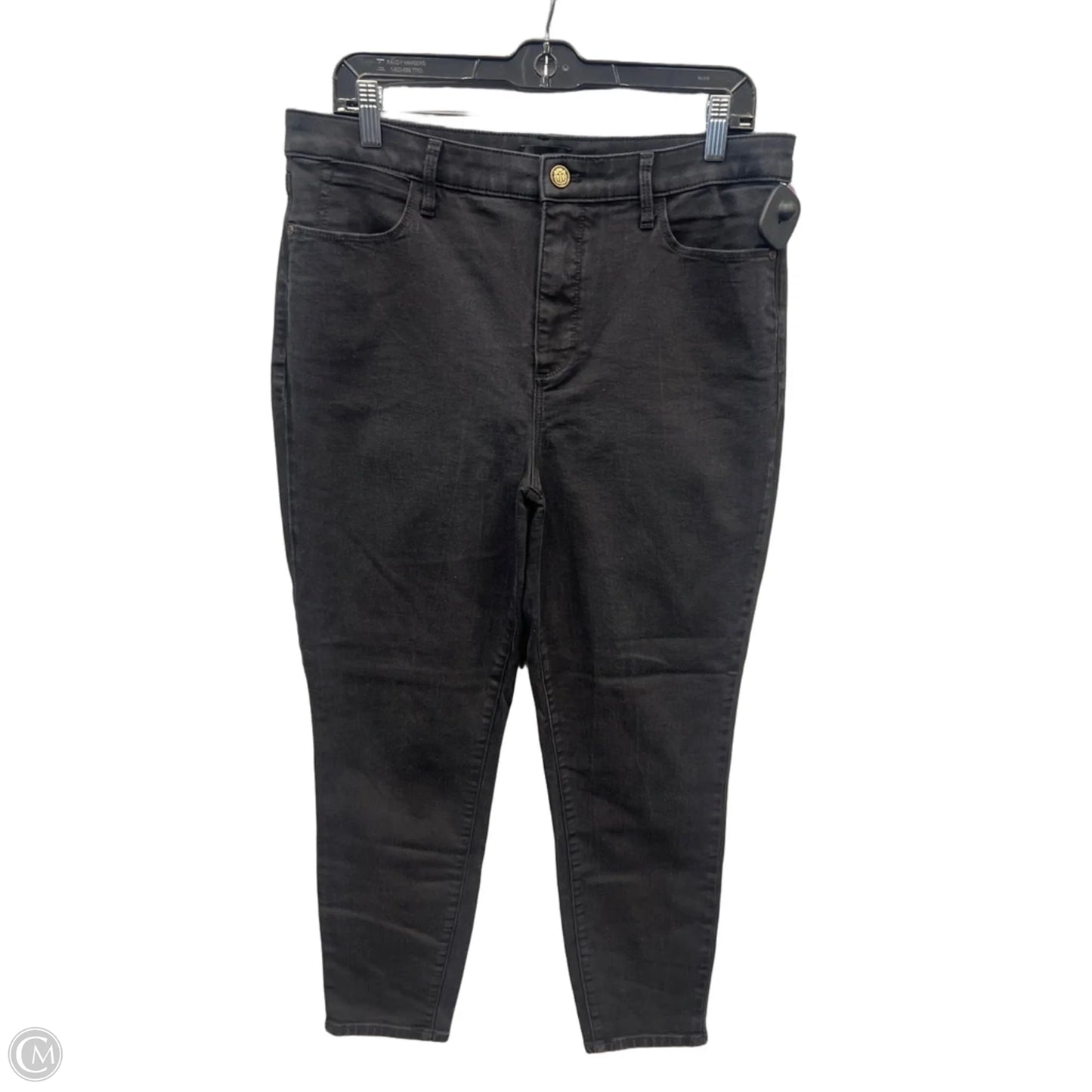 Jeans Jeggings By Talbots In Black Denim, Size: 14