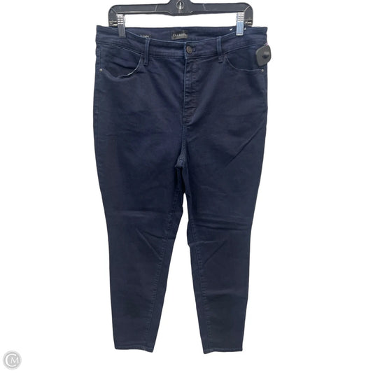 Jeans Jeggings By Talbots In Blue, Size: 14