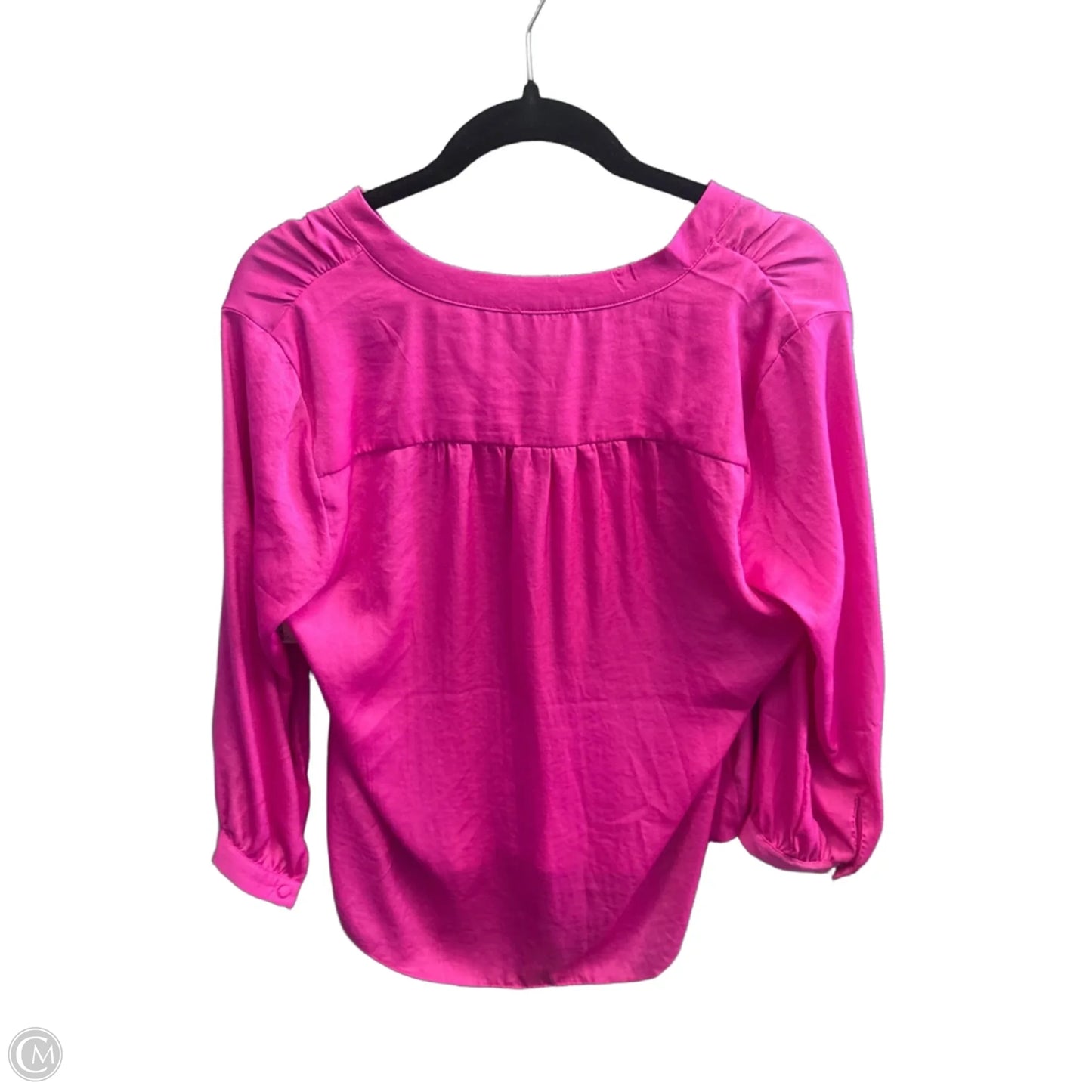 Top Long Sleeve By Vince Camuto In Pink, Size: M