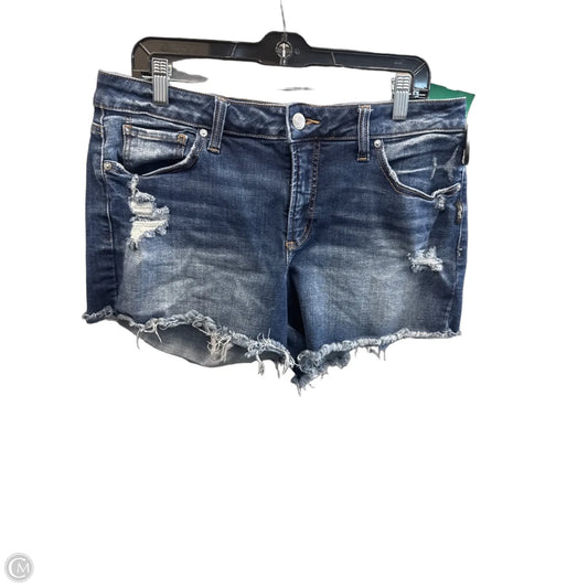 Shorts By Silver In Blue Denim, Size: 16