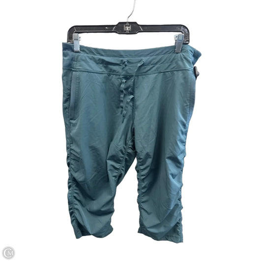 Athletic Capris By Kirkland In Green, Size: M
