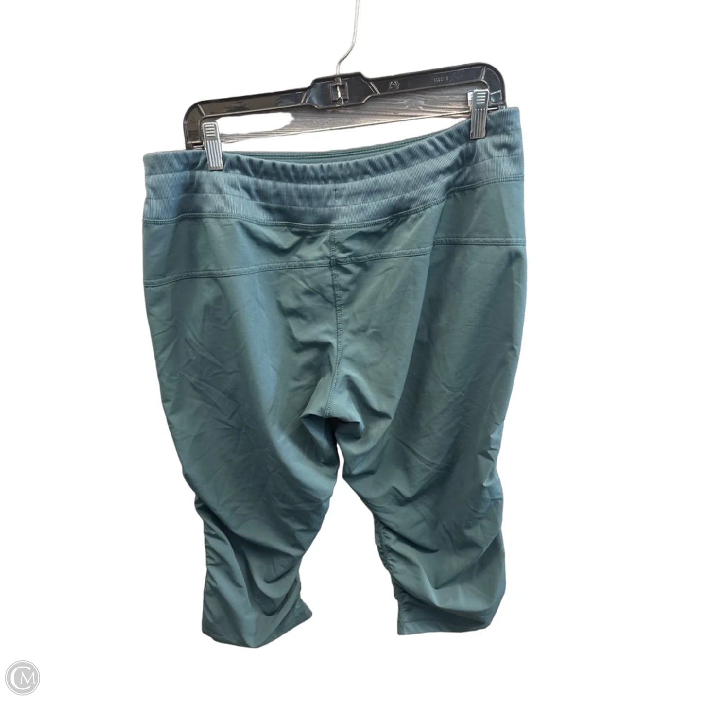 Athletic Capris By Kirkland In Green, Size: M