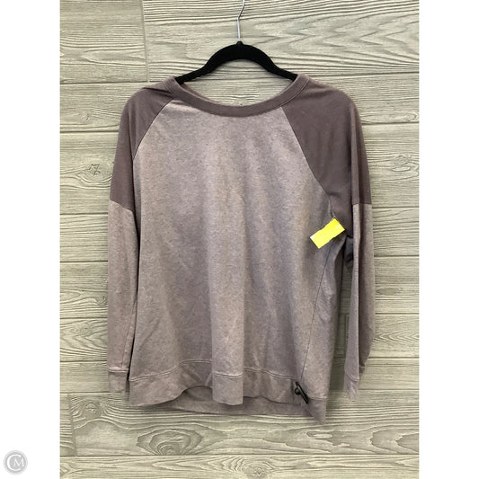 Top Long Sleeve By Lou And Grey In Purple, Size: M