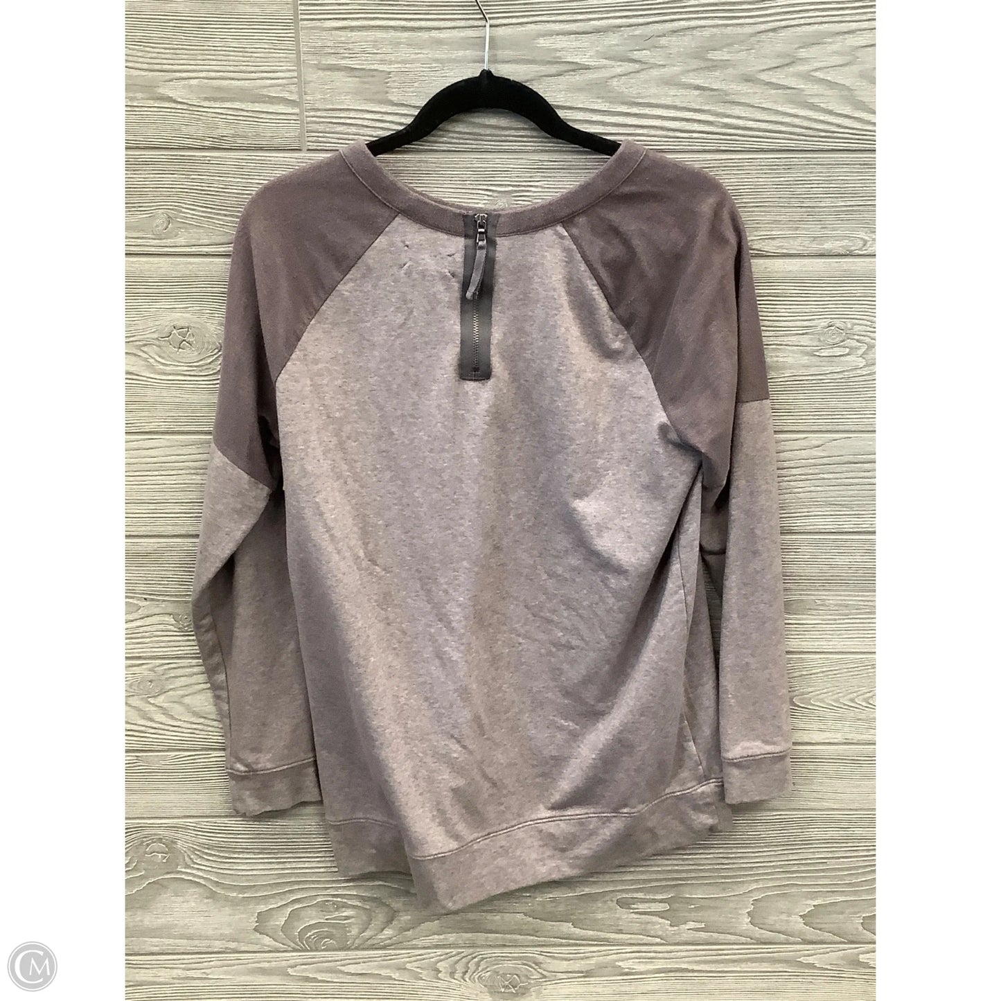 Top Long Sleeve By Lou And Grey In Purple, Size: M