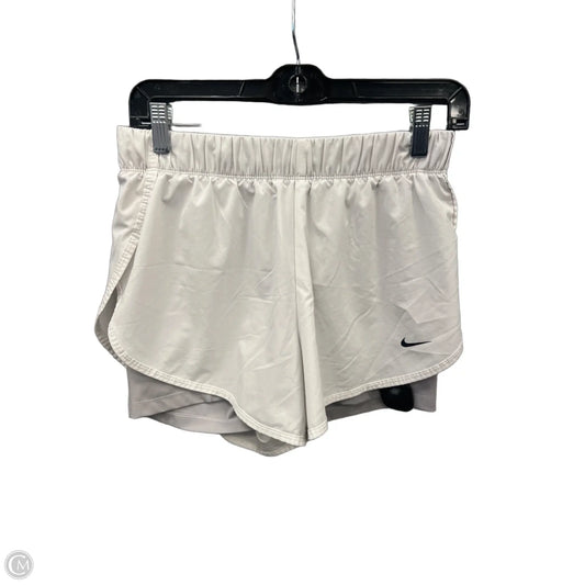 Athletic Shorts By Nike In White, Size: M