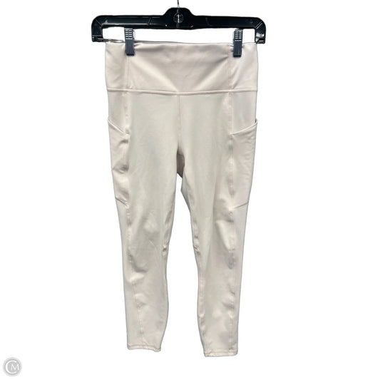 Athletic Leggings Capris By Fabletics In Tan, Size: S