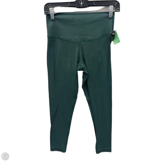 Athletic Leggings Capris By Offline By Aerie In Green, Size: M