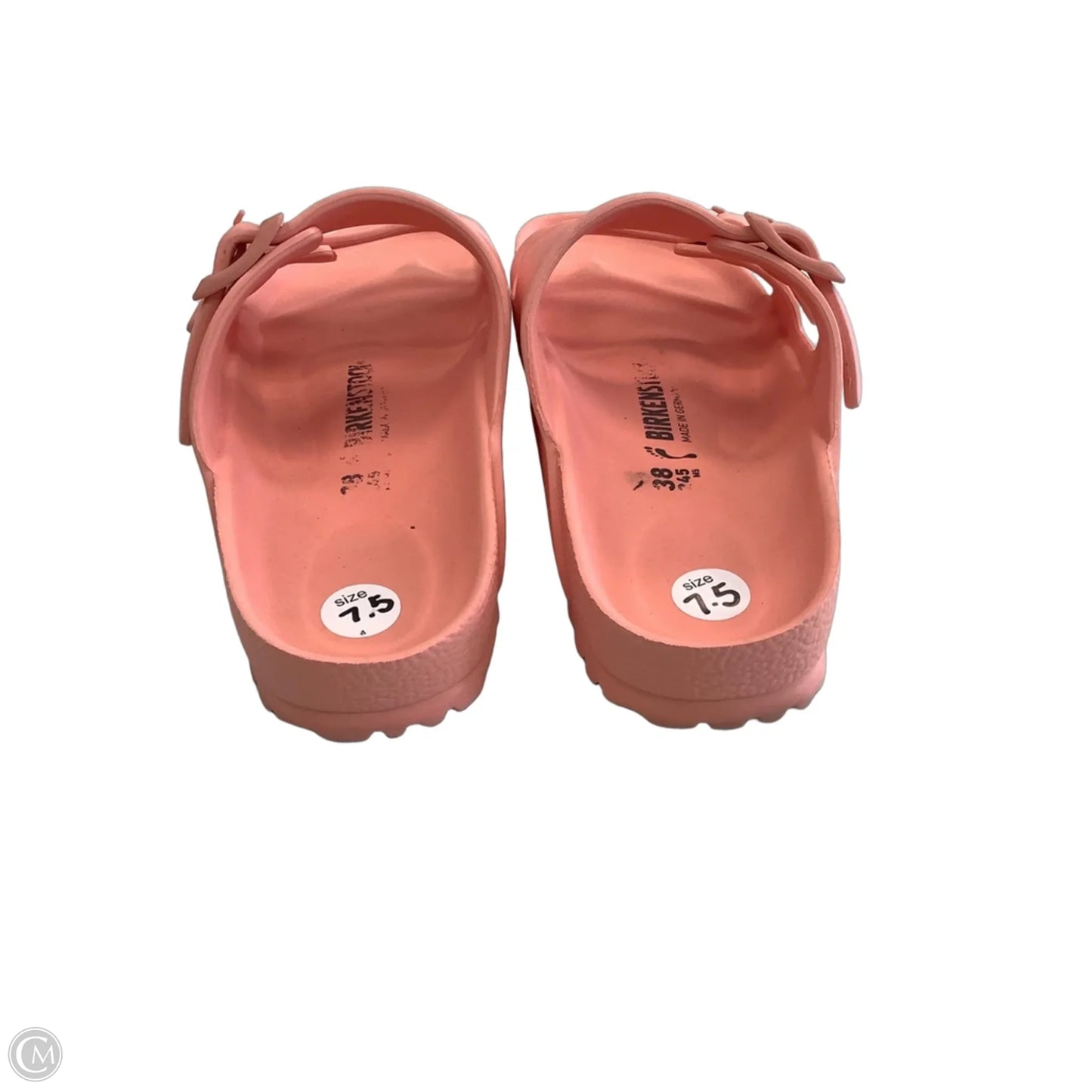 Sandals Flats By Birkenstock In Peach, Size: 7.5