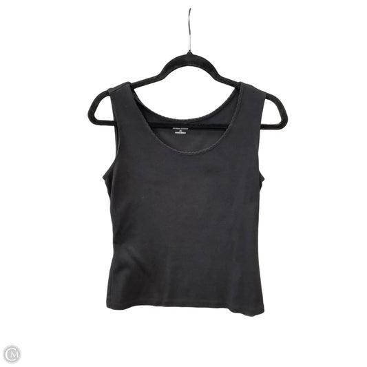 Top Sleeveless Basic By Studio Works In Black, Size: M