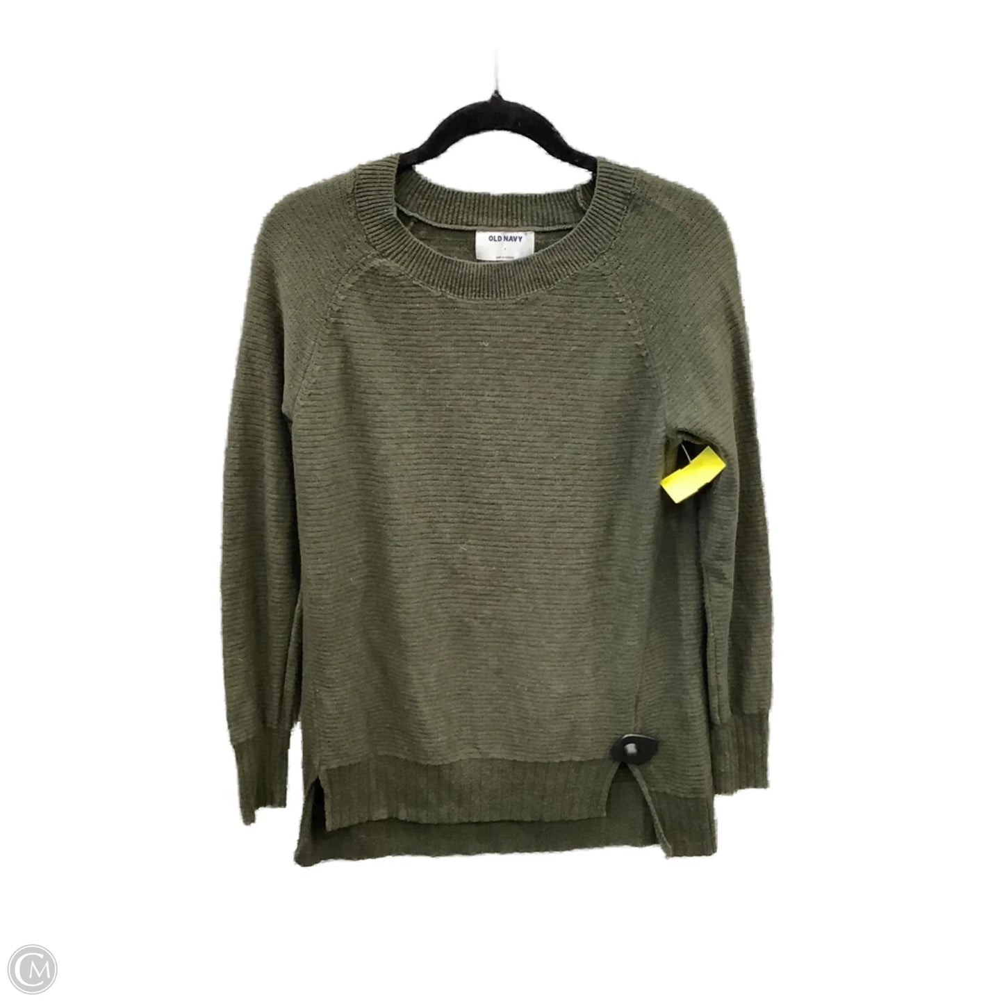 Top Long Sleeve By Old Navy In Green, Size: S