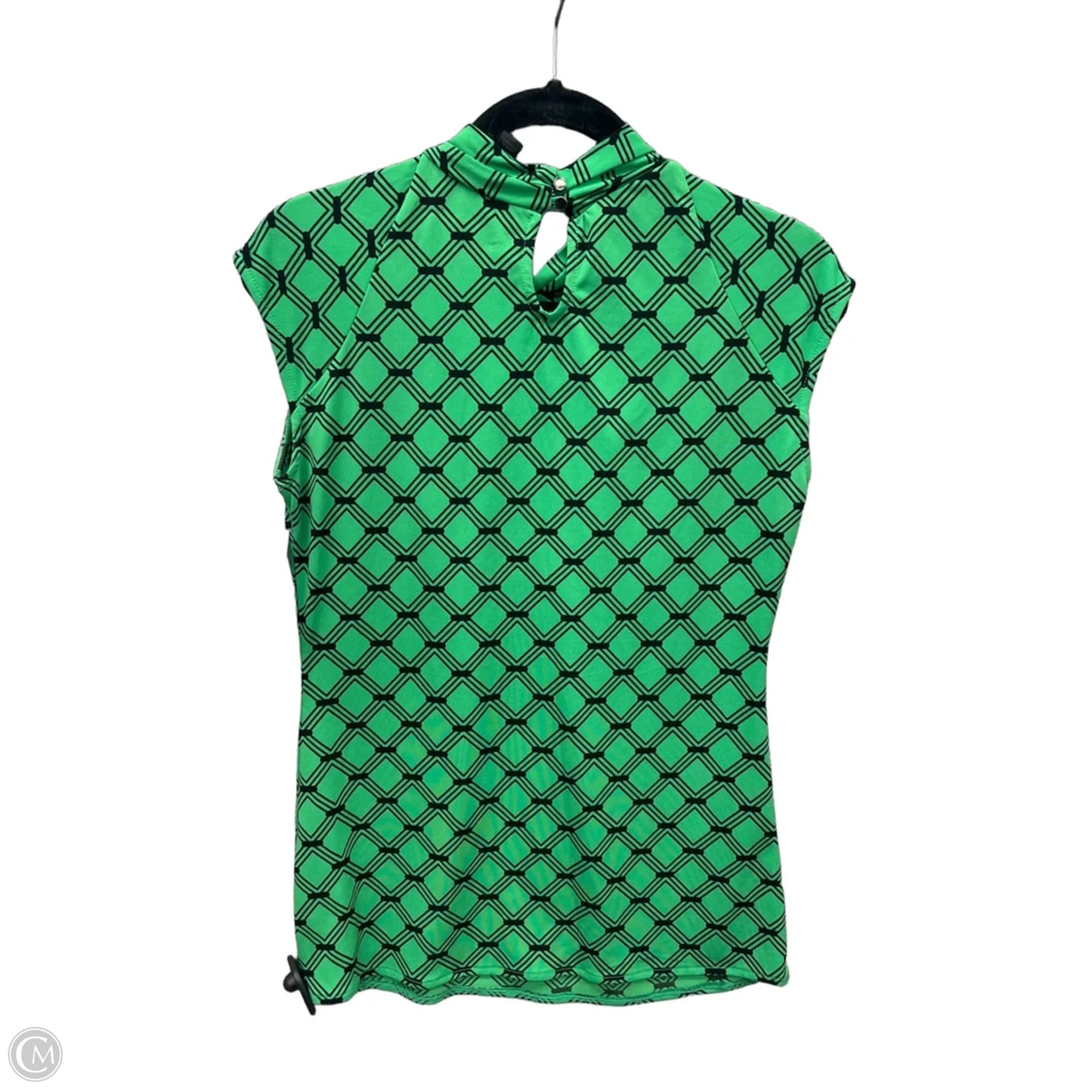 Top Sleeveless By Worthington In Green, Size: S