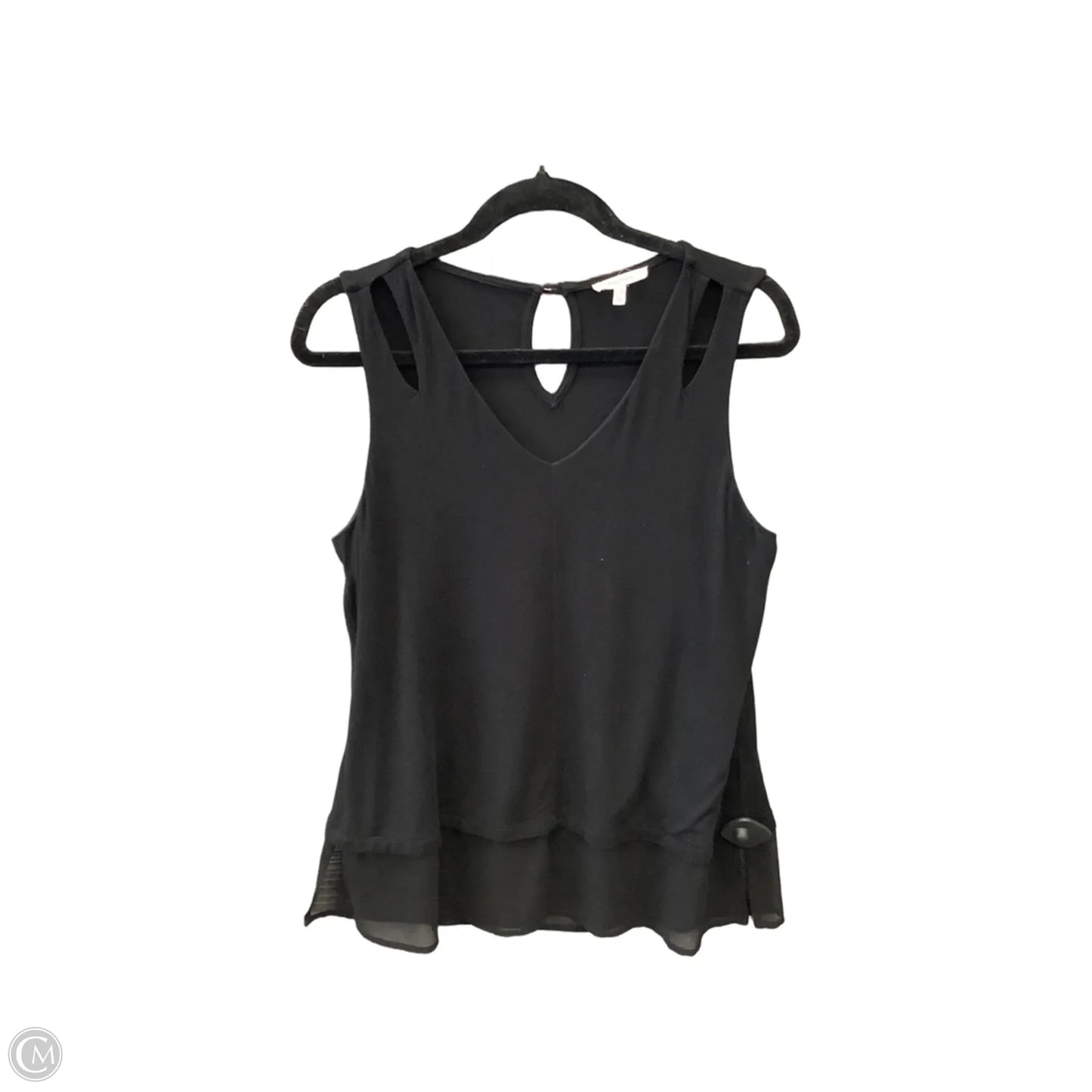 Tunic Sleeveless By Maurices In Black, Size: M