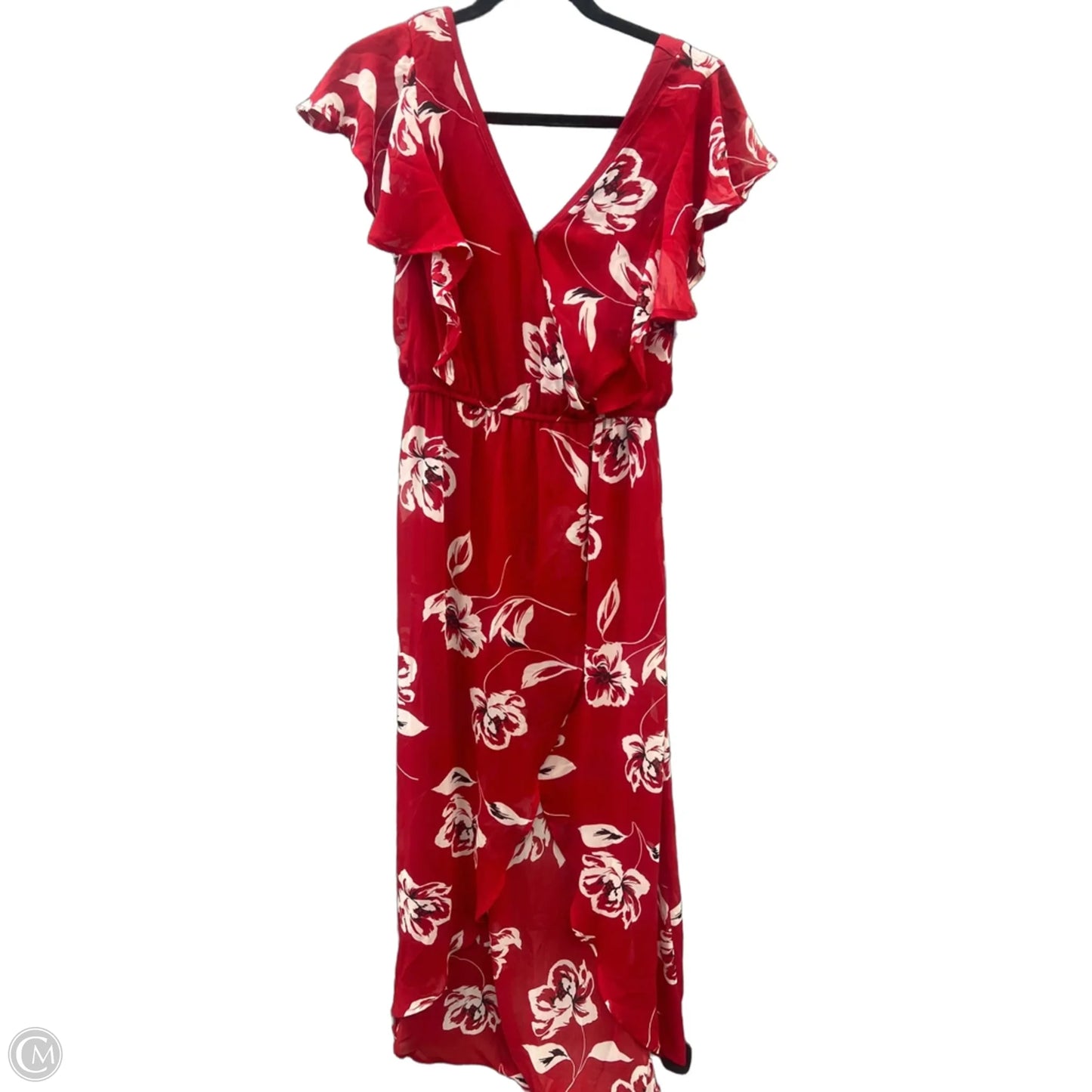 Dress Casual Maxi By Maurices In Red, Size: M